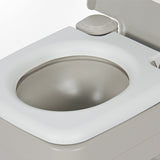 Portable Toilet 5 Gallon Dual Spray Jets Travel Outdoor Camping Hiking Toilet