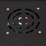 9U IT Wall Mount Network Server Cabinet Rack Built-In Fan Locking Lock & Key