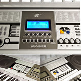 Electronic Piano Keyboard 61 Key Music Key Board Piano With X Stand Heavy Duty