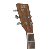 Acoustic Guitar 41" Full Size Natural Includes Guitar Case, Strap and More