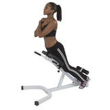 45 Degree Hyperextension Abdominal Exercise Bench