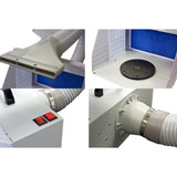 Airbrush Spray Booth Kit Paint Craft Odor Extractor Hobby Crafts Figurines