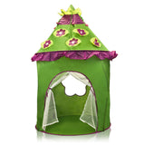 Kids Play Tent Green Child Canopy Castle Play House Hut Indoor Outdoor