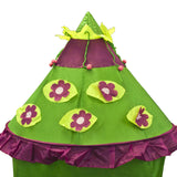 Kids Play Tent Green Child Canopy Castle Play House Hut Indoor Outdoor