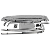 3 Bow Bimini UV Boat Cover w/ Storage Case