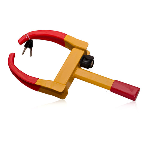 Car Wheel Tire Lock Clamp Parking Illegal Towing Auto Boat Trailer Anti Theft