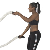 30Ft 2" Poly Dacron Strength Training Undulation Rope Battle Fitness Exercise