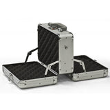 Double Sided Handgun Pistol Aluminum Gun Case With 2 Combination Locks