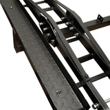 Steel Motorcycle Scooter DirtBike Carrier Hauler Hitch Mount Rack Ramp Anti Tilt