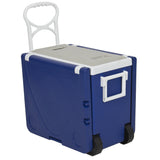 Multi Function Rolling Cooler With Table And 2 Chairs Picnic Camping Outdoor