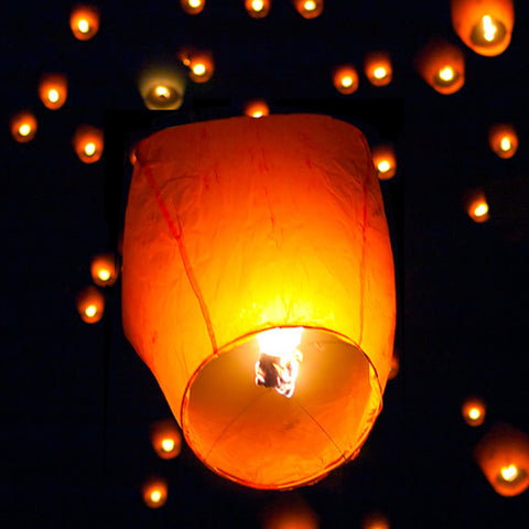 (50) White Paper Chinese Lanterns