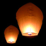 (50) White Paper Chinese Lanterns