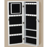 Mirrored Armoire Jewelry Storage Case