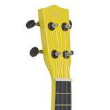 Soprano Uke Ukulele Ukelele Black with Rosewood Fingerboard & Bridge