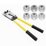 Mechanical Rotating Die Compound Wire Terminal Cable Lug Crimping Crimper Tool