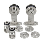 6.6 FT Modern Stainless Steel Interior Sliding Barn Wood Door Hardware Track Set