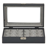Carbon Fiber Eyeglass Sunglass Glasses Storage Display Case Organizer Box