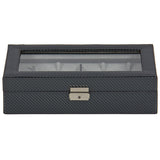 Carbon Fiber Eyeglass Sunglass Glasses Storage Display Case Organizer Box