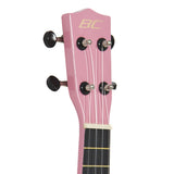 Pink Soprano Ukelele w/ Rosewood Fingerboard & Bridge