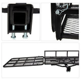 Mobility Carrier Wheelchair Electric Scooter Rack Hitch Disability Medical Ramp