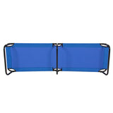 Outdoor Portable Army Military Folding Camping Bed Cot Camp Hiking Blue