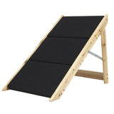 Folding 2-in-1 Pet Ramp & Stairs for Dogs Cats Pet Steps Ladder Animal Portable