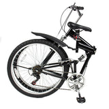 26" Folding Mountain Bicycle 6 Speed Shimano