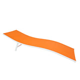 Beach Lounge Patio Chair (Orange)