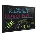 Flashing Neon LED Message Menu Sign Writing Board 31"x 23"