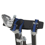 Drywall Stilts 18-30 Inch Aluminum Tool Stilt For Painting Painter Taping (Black)