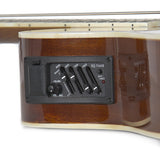 Electric Acoustic Bass Guitar Natural With Equalizer Solid Construction