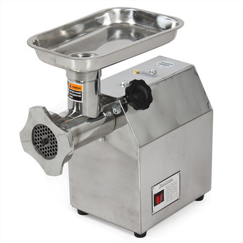 Electric Steel Meat Grinder w/ Blade Plate Sausage Stuffer