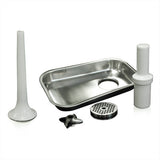 Electric Steel Meat Grinder w/ Blade Plate Sausage Stuffer