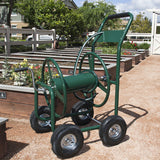 Water Hose Reel Cart 300 FT Outdoor Garden Heavy Duty Yard Water Planting