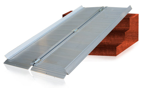 Aluminum Ramp 6' Portable Wheelchair Ramp Scooter ATV Ramp Heavy Duty
