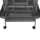 Bird Cage Large Play Top Bird Parrot Finch Cage Macaw Cockatoo Pet Supplies