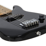Electric Guitar Kids 30" Black Guitar With Amp + Case + Strap and More New