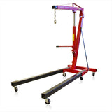 Cherry Picker Engine Hoist 2 Ton Folding Picker Shop Crane Auto Car Shop