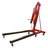 Cherry Picker Engine Hoist 2 Ton Folding Picker Shop Crane Auto Car Shop